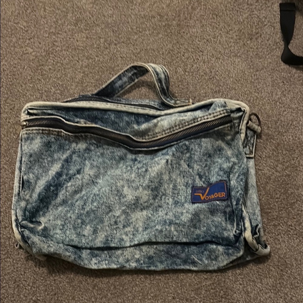 Blue Denim Vintage Bag